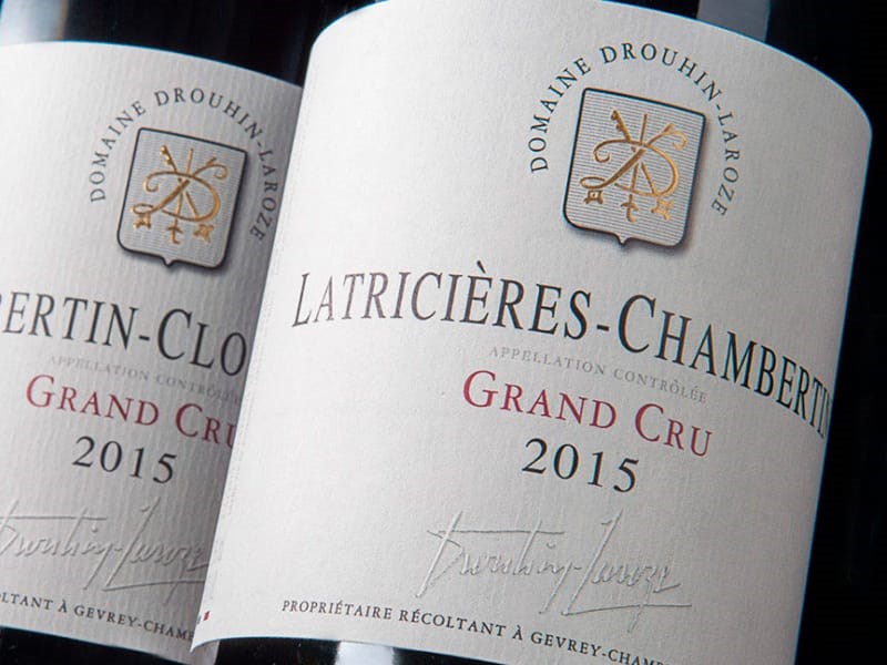 2015 Chambertin-Clos De Beze og Latriciéres-Chambertin