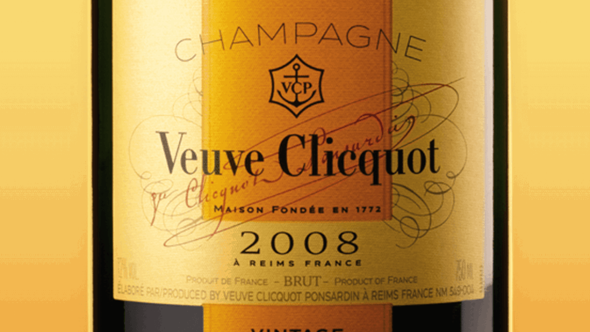 2008 Vueve Cliquot