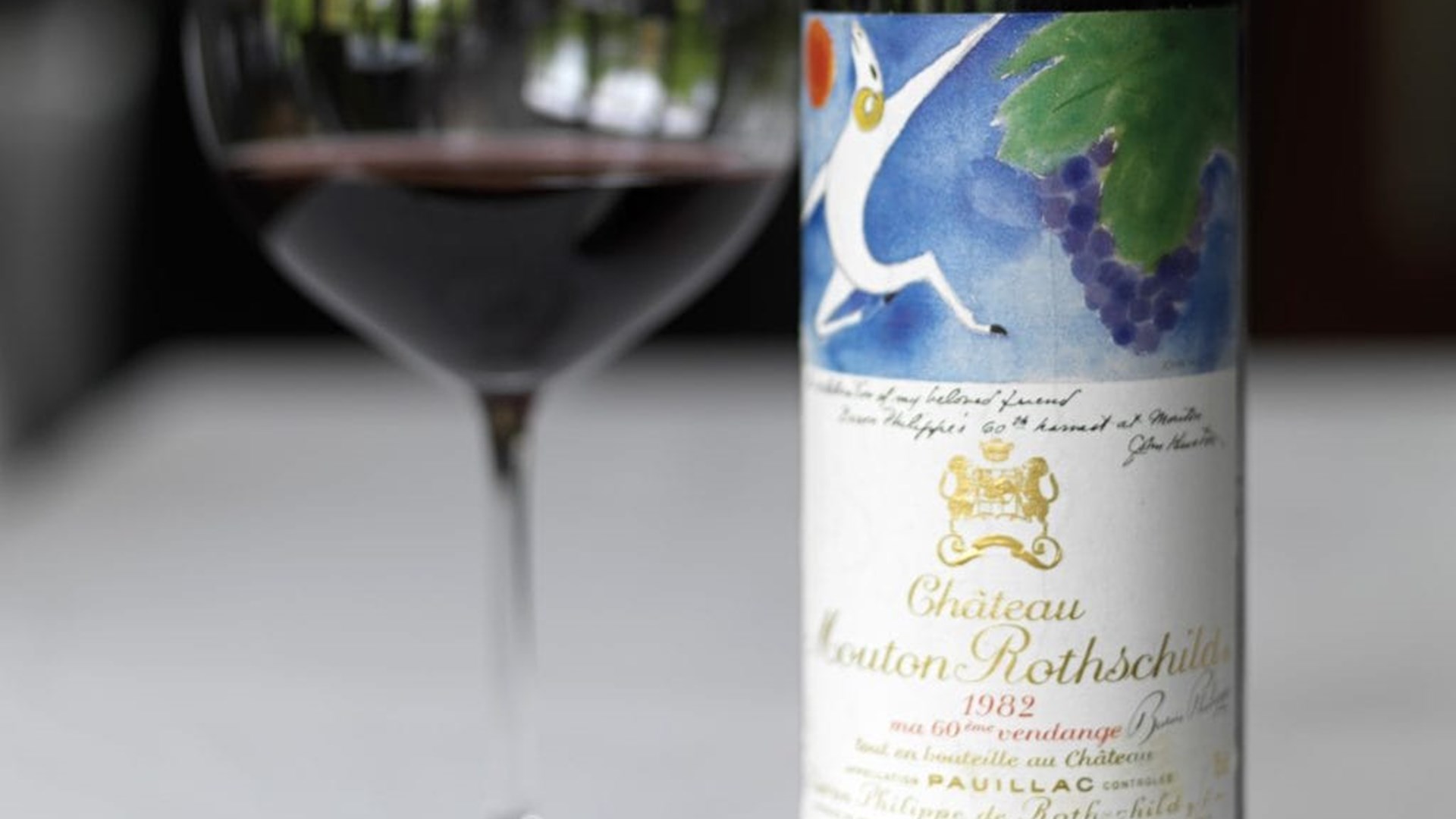 1982 Chateau Mouton Rothschild