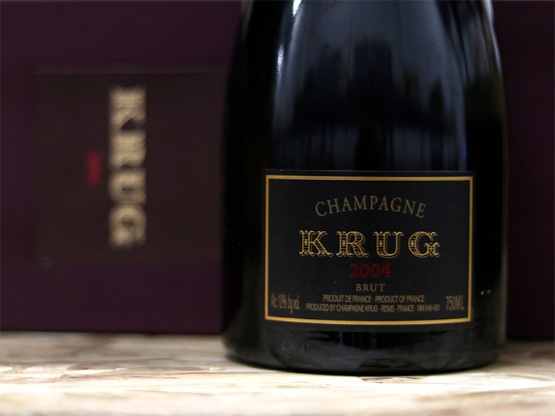 Champagne 2004 Krug Vintage