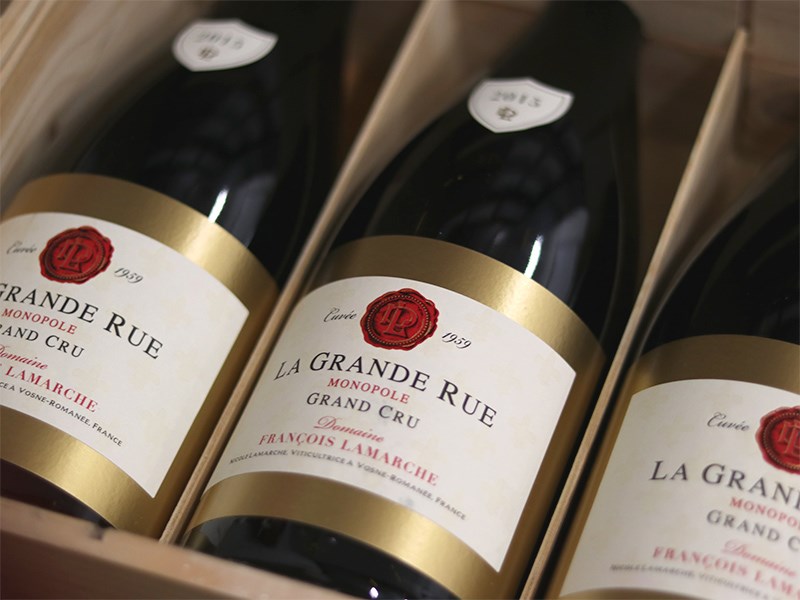 Solgt til investering: Domaine Lamarche La Grande Rue Cuvée 1959