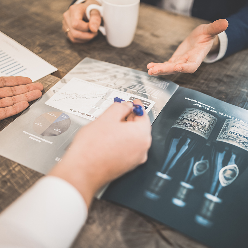 Rådgivning og investering i vin