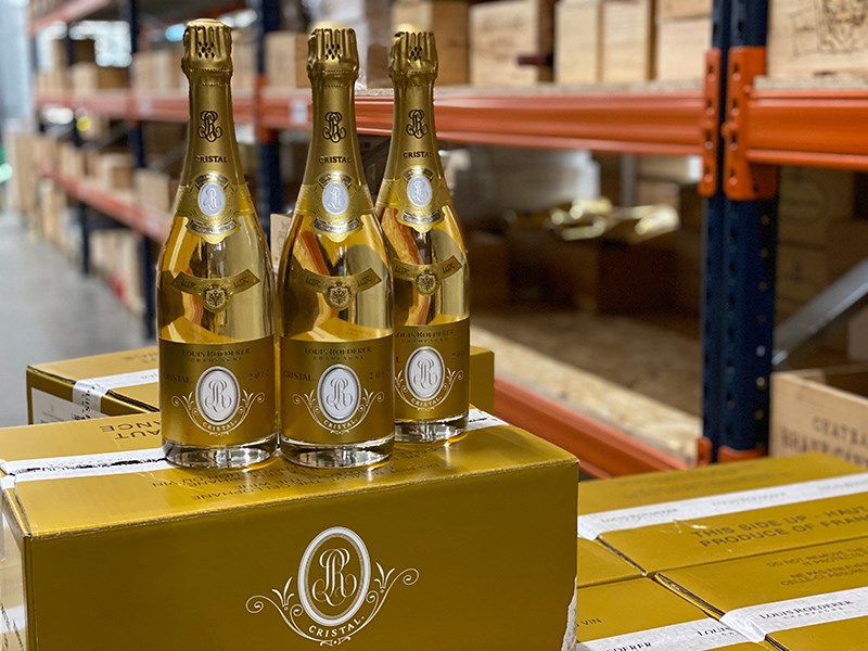 Investering i 2012 Cristal fra Louis Roederer