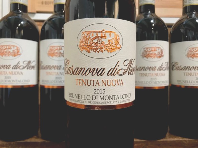 Invester i 2015 Casanova di Neri Brunello Tenuta Nuova