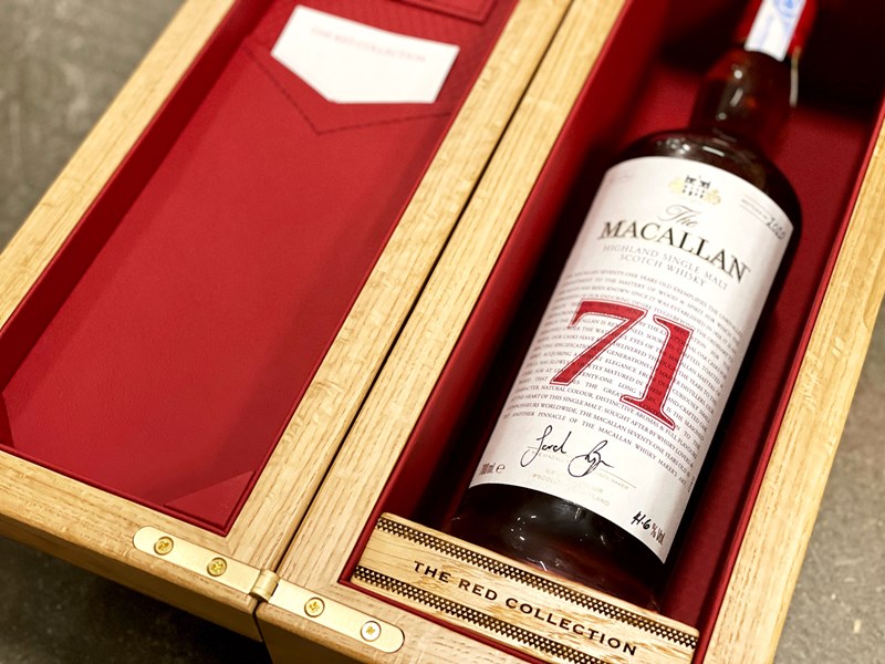 The Macallan 71 års - The Red Collection